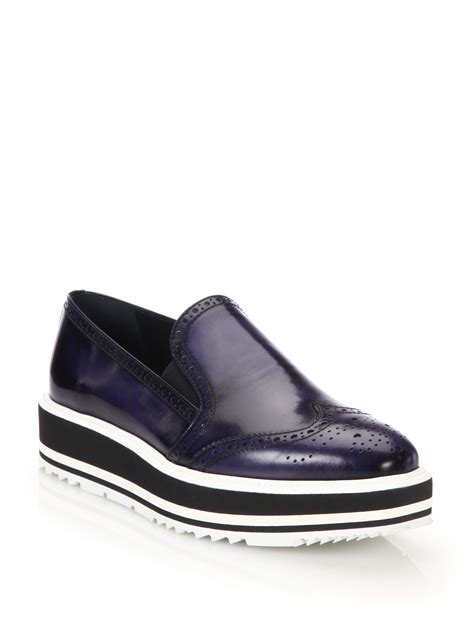 prada spazzolato shoes women|prada spazzolato loafers.